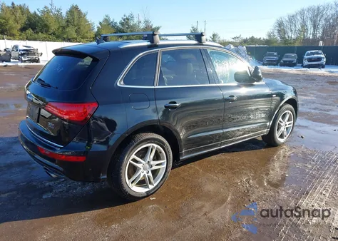 2015 Audi Q5 3.0T Premium Plus from USA, damaged, VIN WA1DGAFP9FA077552